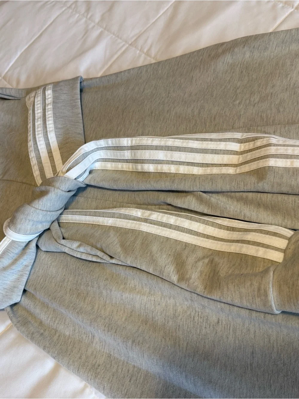 U Neck with striped belt Jumpsuit Size M